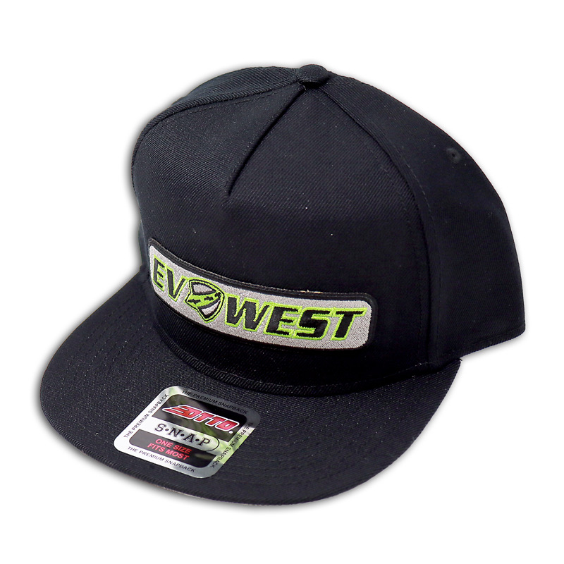 Trucker Hat - EV West - Black on Black