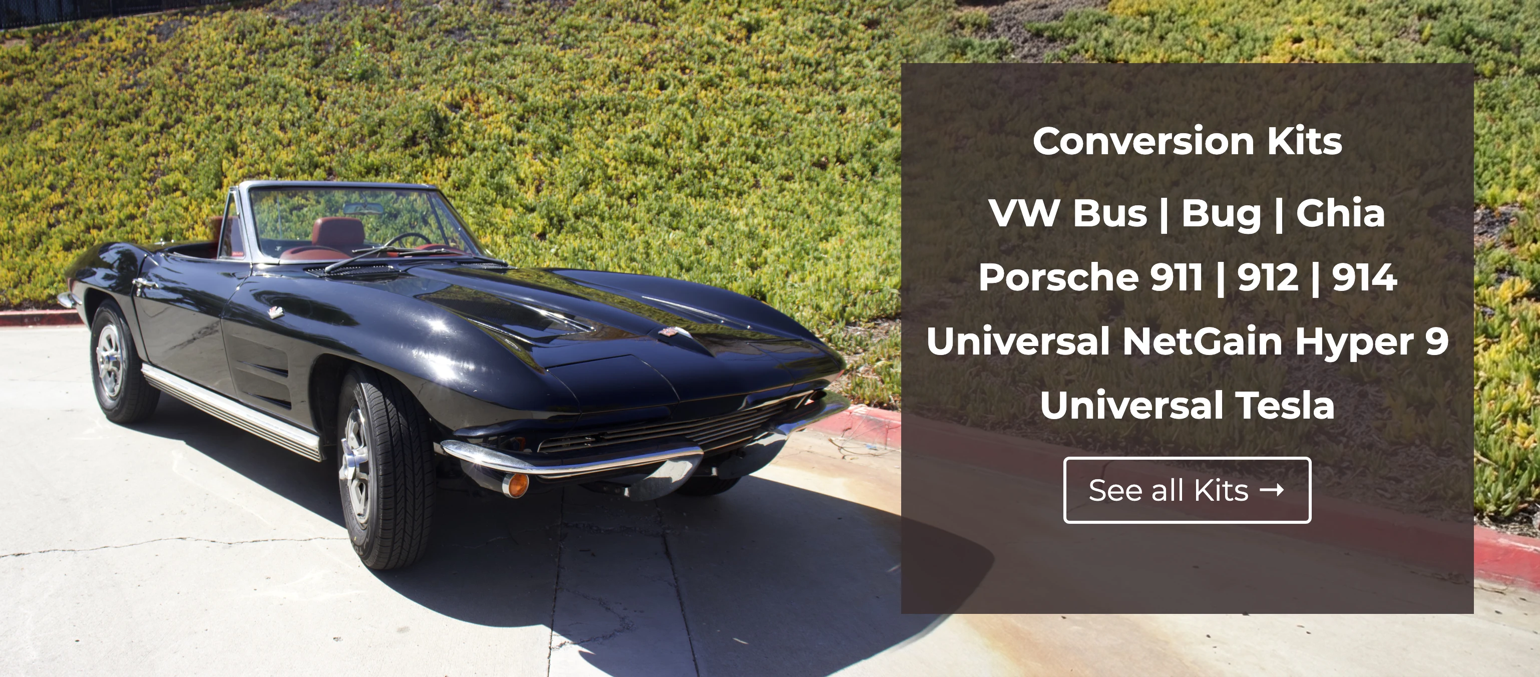 Tony Hawks EV Conversion - 1957 Corvette